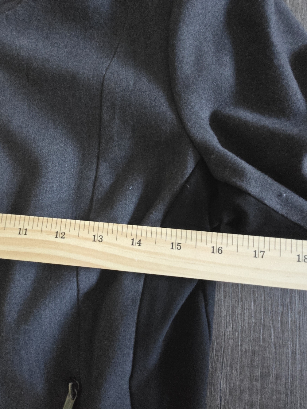 Calvin Klein Invisible Fit Solutions Blazer Zip-Front Side Panel Dark Gray Sz 6 - Picture 14 of 14